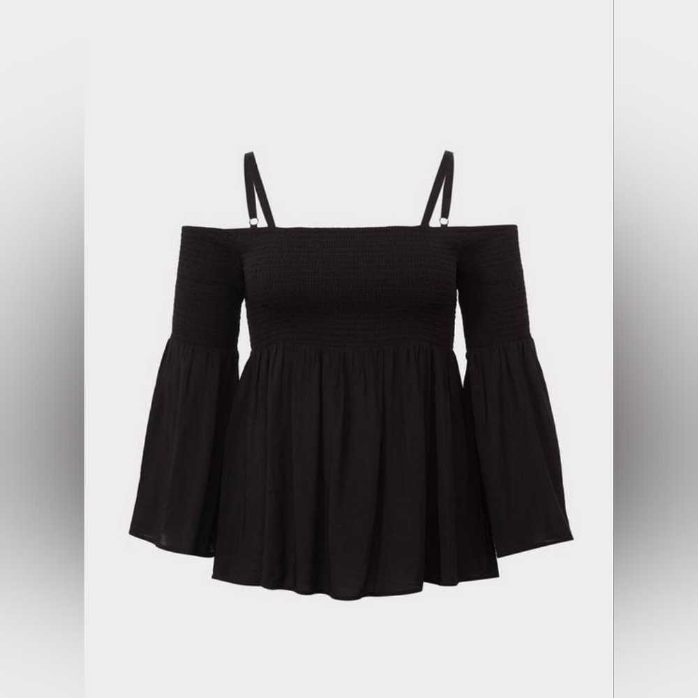 Torrid  Cold Shoulder Blouse